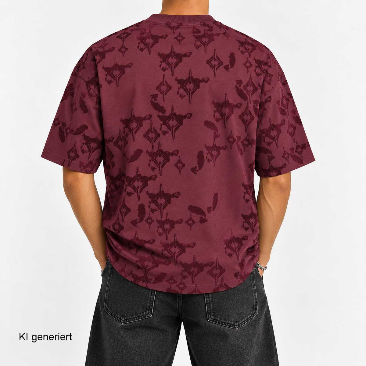 Carlo Colucci T-Shirt Bordeaux