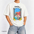 Carlo Colucci T-Shirt Ecru Weiß Stadt