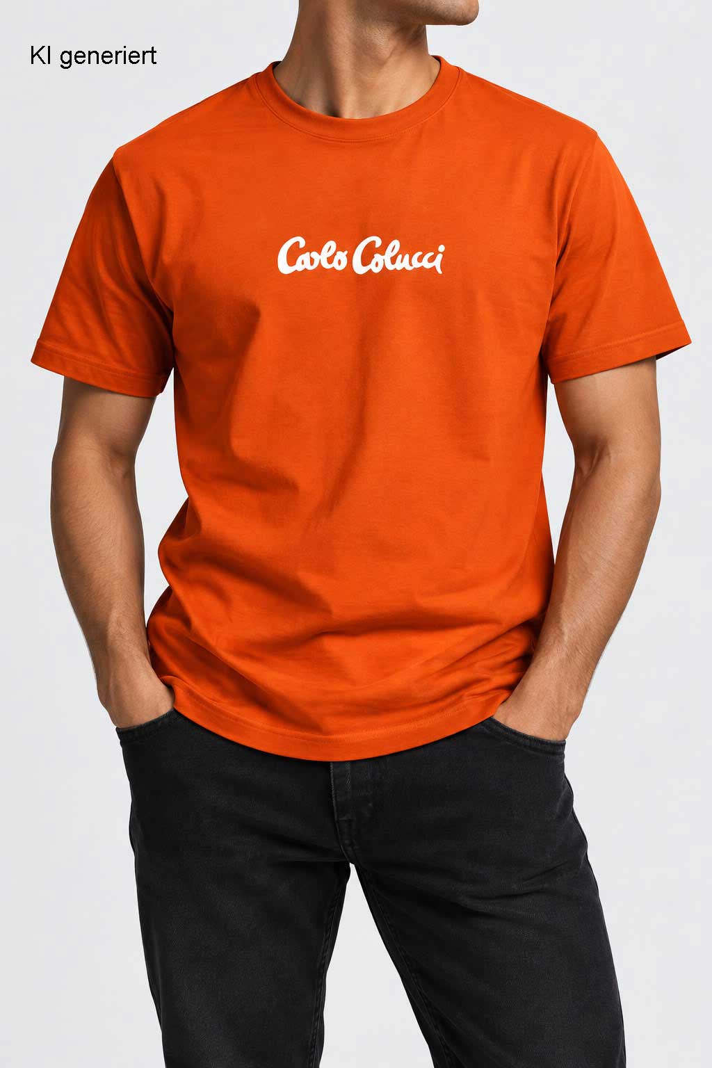 Carlo Colucci T-Shirt Orange