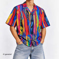 Carlo Colucci Hemd Superbunt (Satin Style)