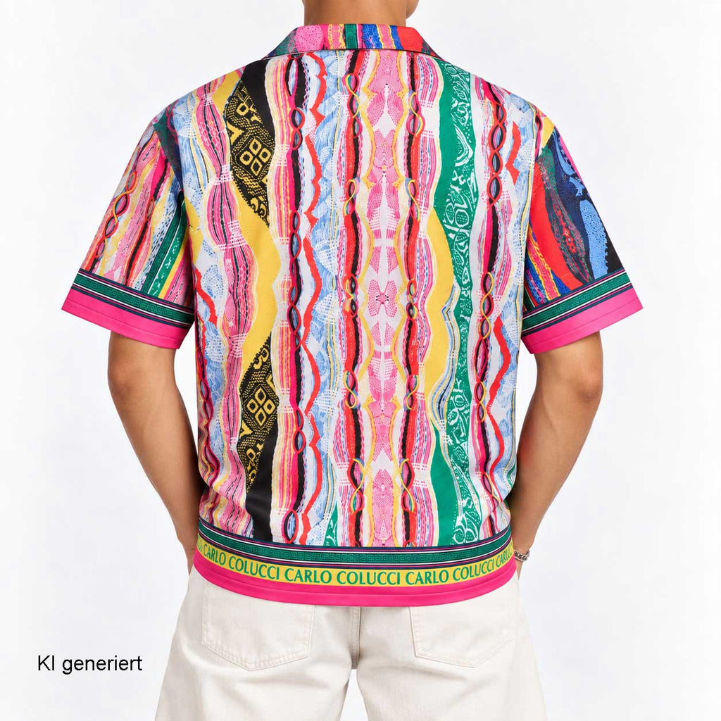 Carlo Colucci Hemd Ultrabunt (Satin Style)