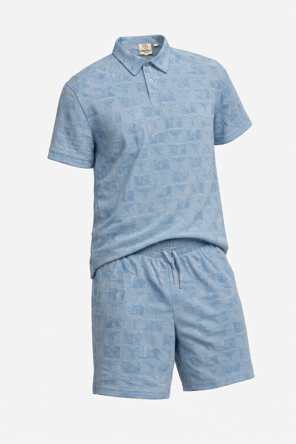 Carlo Colucci Set Hellblau